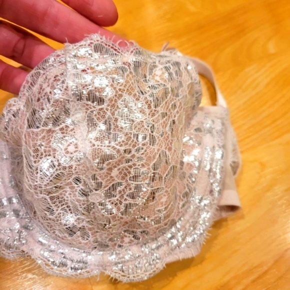 Victoria's Secret Dream Angels Push-Up Without Padding Pink Silver 36B - Picture 3 of 9